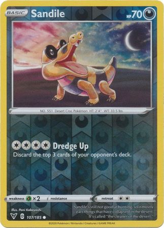 Vivid Voltage 107/185 Sandile (Reverse Holo)