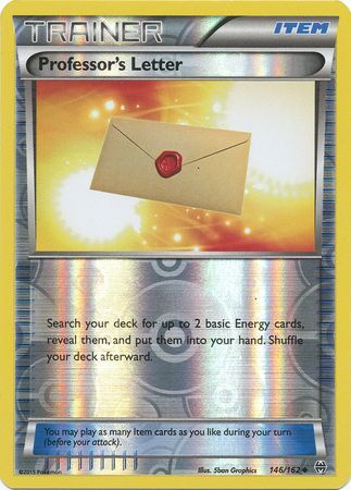 BREAKthrough 146/162 Professor's Letter (Reverse Holo)