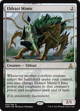 Oath of the Gatewatch 002/184 Eldrazi Mimic