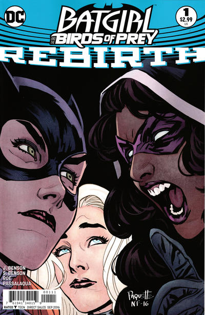 Batgirl & the Birds of Prey Rebirth #1 DC Comics (2016)