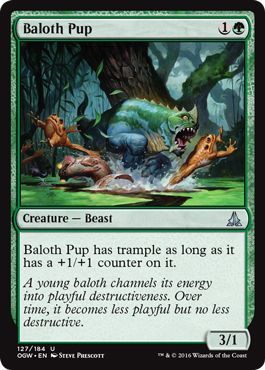 Oath of the Gatewatch 127/184 Baloth Pup