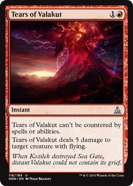 Oath of the Gatewatch 118/184 Tears of Valakut