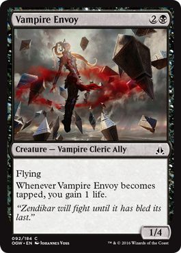 Oath of the Gatewatch 092/184 Vampire Envoy