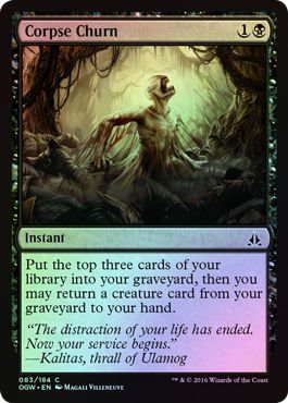 Oath of the Gatewatch 083/184 Corpse Churn (Foil)