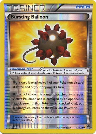 BREAKpoint 097/122 Bursting Balloon (Reverse Holo)