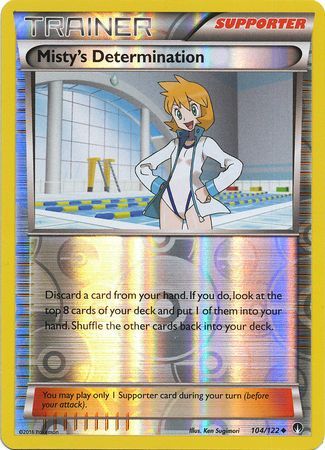 BREAKpoint 104/122 Misty's Determination (Reverse Holo)