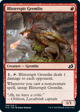 Ikoria: Lair of Behemoths 108/274 Blisterspit Gremlin