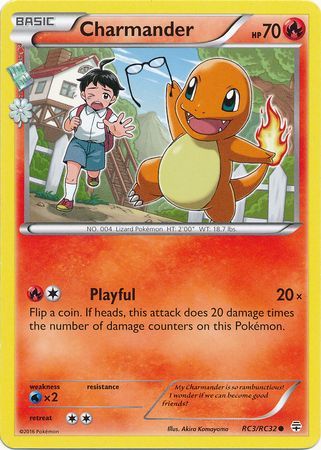 Generations Radiant Collection RC03/RC32 Charmander