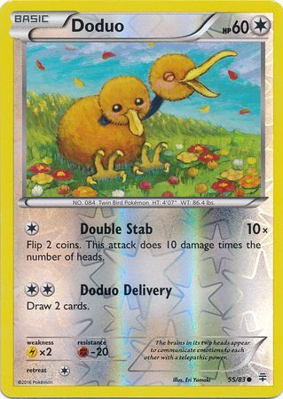 Generations 55/83 Doduo (Reverse Holo)