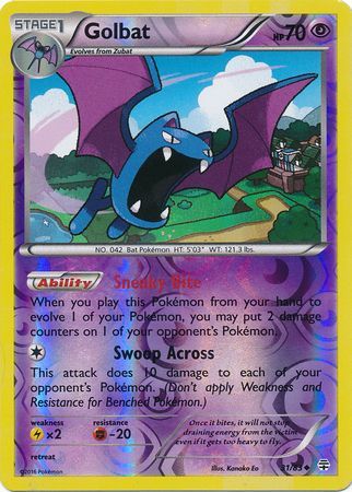 Generations 31/83 Golbat (Reverse Holo)