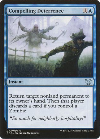 Duel Decks: Blessed vs. Cursed 042/080 Compelling Deterrence