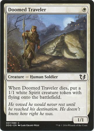 Duel Decks: Blessed vs. Cursed 007/080 Doomed Traveler