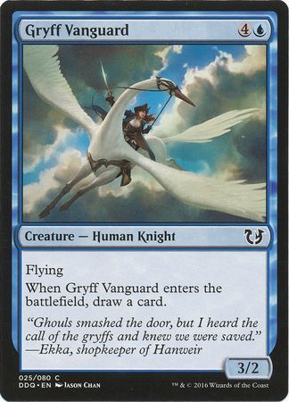 Duel Decks: Blessed vs. Cursed 025/080 Gryff Vanguard