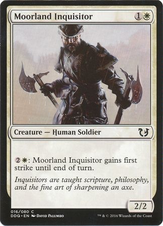 Duel Decks: Blessed vs. Cursed 016/080 Moorland Inquisitor