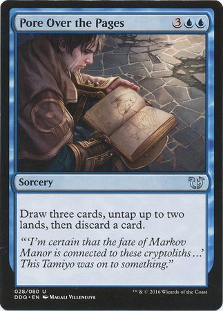 Duel Decks: Blessed vs. Cursed 028/080 Pore Over the Pages