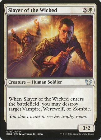 Duel Decks: Blessed vs. Cursed 018/080 Slayer of the Wicked