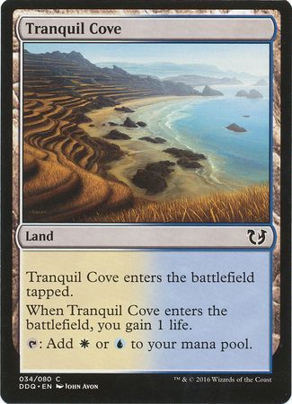 Duel Decks: Blessed vs. Cursed 034/080 Tranquil Cove