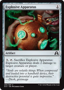 Shadows Over Innistrad 255/297 Explosive Apparatus