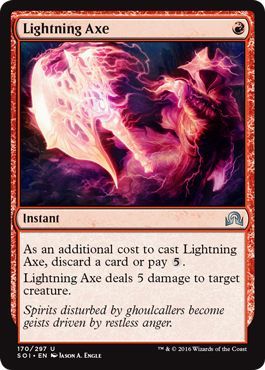 Shadows Over Innistrad 170/297 Lightning Axe