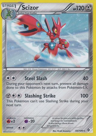 Boundaries Crossed 094/149 Scizor (Promo Cosmos Holo)