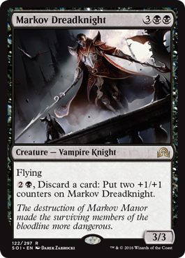 Shadows Over Innistrad 122/297 Markov Dreadknight