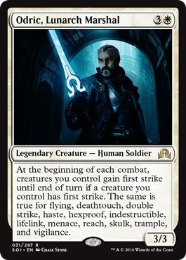 Shadows Over Innistrad 031/297 Odric, Lunarch Marshal