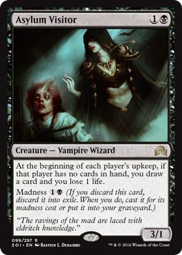 Shadows Over Innistrad 099/297 Asylum Visitor