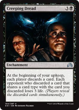 Shadows Over Innistrad 104/297 Creeping Dread