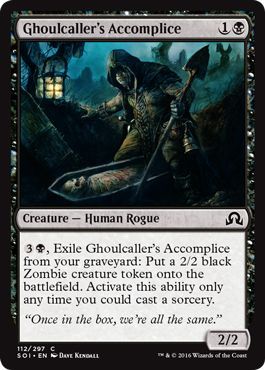 Shadows Over Innistrad 112/297 Ghoulcaller's Accomplice