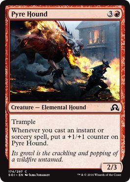 Shadows Over Innistrad 174/297 Pyre Hound