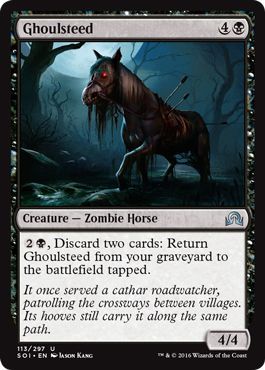 Shadows Over Innistrad 113/297 Ghoulsteed