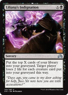 Shadows Over Innistrad 120/297 Liliana's Indignation