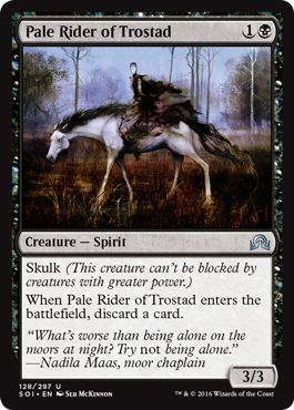 Shadows Over Innistrad 128/297 Pale Rider of Trostad