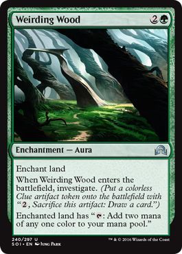 Shadows Over Innistrad 240/297 Weirding Wood