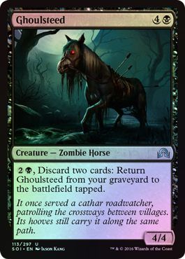 Shadows Over Innistrad 113/297 Ghoulsteed (Foil)