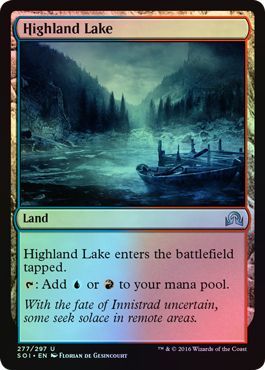 Shadows Over Innistrad 277/297 Highland Lake (Foil)