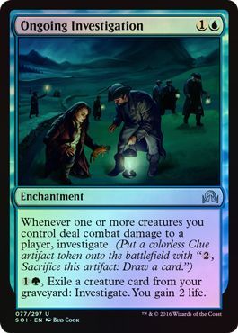 Shadows Over Innistrad 077/297 Ongoing Investigation (Foil)