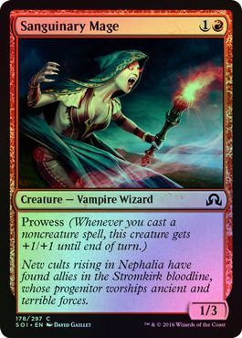 Shadows Over Innistrad 178/297 Sanguinary Mage (Foil)