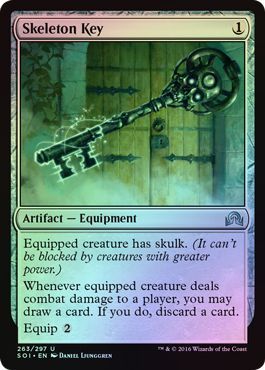 Shadows Over Innistrad 263/297 Skeleton Key (Foil)