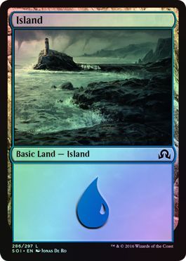 Shadows Over Innistrad 286/297 Island (Foil)