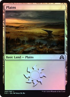 Shadows Over Innistrad 283/297 Plains (Foil)