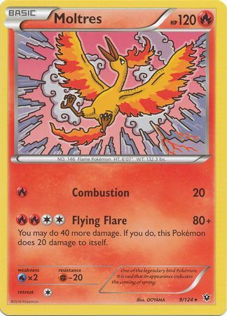 Fates Collide 009/124 Moltres