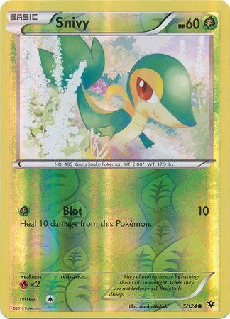 Fates Collide 005/124 Snivy (Reverse Holo)