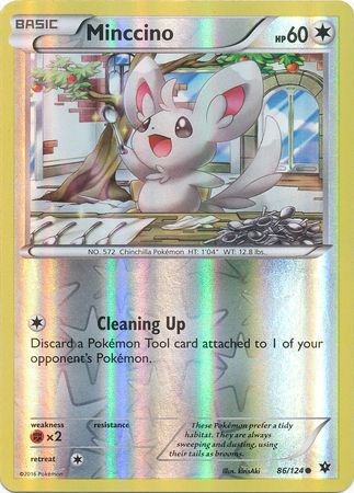 Fates Collide 086/124 Minccino (Reverse Holo)