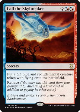 Eternal Masters 214/249 Call the Skybreaker