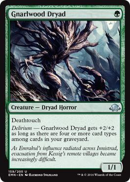 Eldritch Moon 159/205 Gnarlwood Dryad