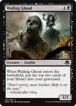 Eldritch Moon 112/205 Wailing Ghoul