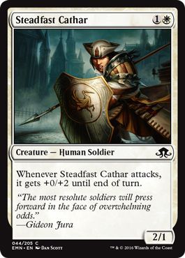 Eldritch Moon 044/205 Steadfast Cathar