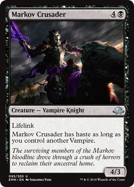 Eldritch Moon 095/205 Markov Crusader