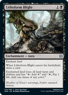 Zendikar Rising 109/280 Lithoform Blight